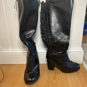 Torrid Knee High Leather Boots